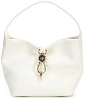 Dooney & Bourke Lucca Collection Logo Lock Slouchy Hobo Shoulder Bag