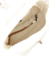Dooney & Bourke Lucca Collection Logo Lock Slouchy Hobo Shoulder Bag