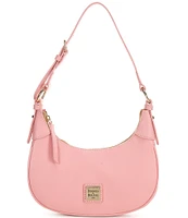 Dooney & Bourke Lucca Pebbled Leather Hobo Baguette Shoulder Bag
