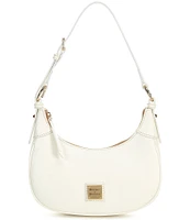 Dooney & Bourke Lucca Pebbled Leather Hobo Baguette Shoulder Bag