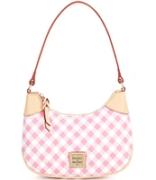 Dooney & Bourke Luna Gingham Hobo Bag