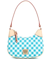 Dooney & Bourke Luna Gingham Hobo Bag