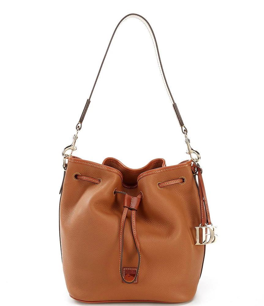 Dooney & Bourke Pebble Collection Drawstring Bucket Bag