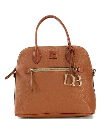 Dooney & Bourke Pebble Collection Large Domed Satchel Bag