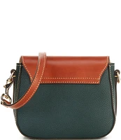 Dooney & Bourke Pebble Turnlock Flap Saddle Crossbody Bag