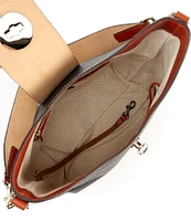 Dooney & Bourke Pebble Turnlock Sac 30 Shoulder Bag