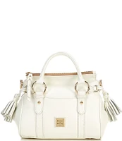 Dooney & Bourke Lucca Leather Tassle Satchel Bag