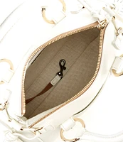 Dooney & Bourke Lucca Leather Tassle Satchel Bag