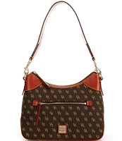 Dooney & Bourke Gretta Collection Signature Logo Print Hobo Bag