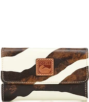 Dooney & Bourke Zebra Flap Wallet