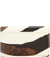 Dooney & Bourke Zebra Flap Wallet