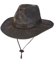 Dorfman Milano Outback Hinterlands Safari 3#double; Brim Hat