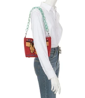 Double D Ranch Horse Talk Novelty Beaded Bag