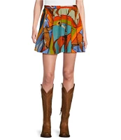 Double D Ranch Women Of The Range Mini A-Line Skirt