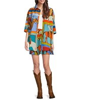 Double D Ranch Women Of The Range Mini A-Line Skirt