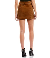 Double Zero High Rise Corduroy Pencil Skirt