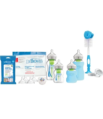 Dr. Brown's Options+ Glass Baby Bottle Starter Gift Set