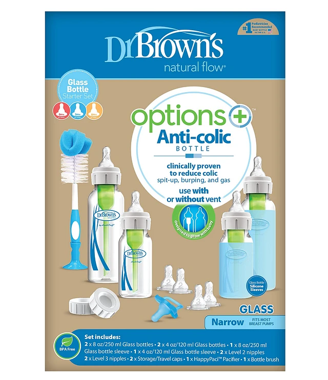 Dr Brown Bottles Brown's Baby Bottle Travel Caps (3-Pack