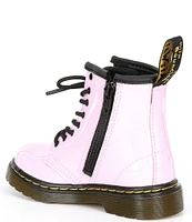 Dr. Martens Girls' 1460 Patent Leather Combat Boots (Infant)