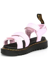 Dr. Martens Girls' Klaire Leather Sandals (Toddler)