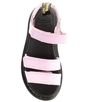 Dr. Martens Girls' Klaire Leather Sandals (Toddler)