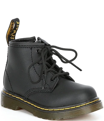 Dr. Martens Kids' 1460 Softy T Leather Lace-Up Family Matching Combat Boots (Infant)