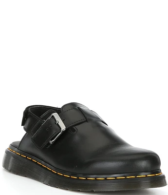 Dr. Martens Men's Jorge II Leather Slingback Clogs