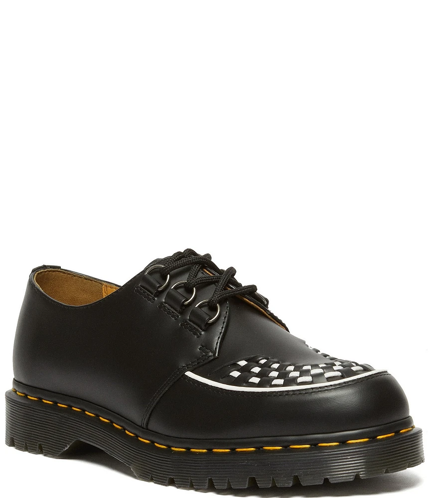 Dr. Martens Women's Ramsey Leather Woven Detail Oxfords