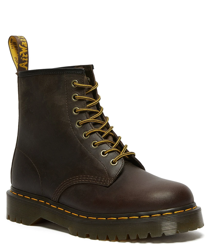 Dr. Martens Women's 1460 Bex Crazy Horse Combat Boots