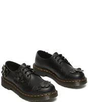 Dr. Martens Women's 1461 Flower Applique Oxfords