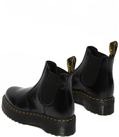 Dr. Martens Women's 2976 Quad Leather Family Matching Platform Chelsea Boots