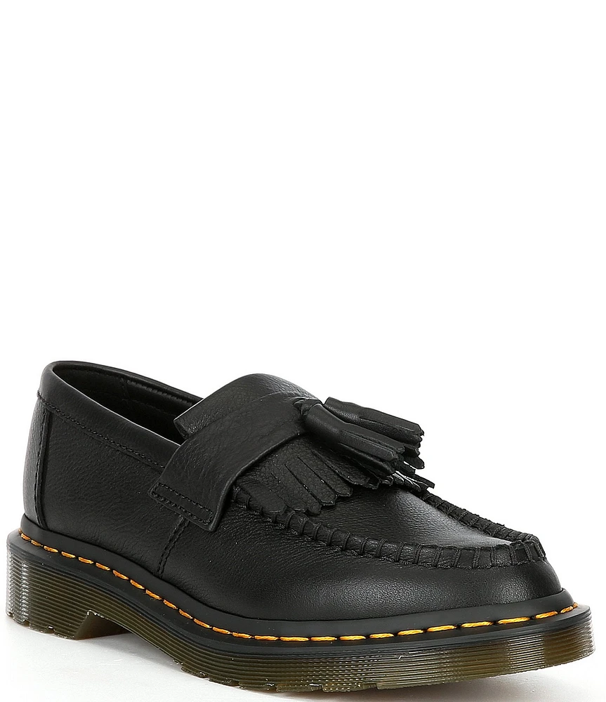 Dr. Martens Women's Adrian Tassel Family Matching Virginia Smooth Leather Loafers