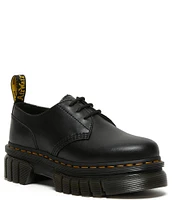 Dr. Martens Women's Audrick 3-Eye Nappa Leather Platform Oxfords