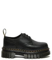 Dr. Martens Women's Audrick 3-Eye Nappa Leather Platform Oxfords