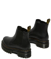 Dr. Martens Women's Audrick Nappa Lux Chelsea Lug Sole Platform Booties