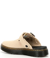 Dr. Martens Women's Carlson Suede Buckle Strap Clogs