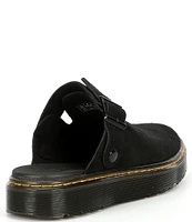 Dr. Martens Women's Carlson Suede Buckle Strap Clogs