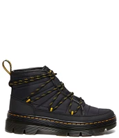 Dr. Martens Women's Combs Padded Quilted Fabric Platform Winter Booties