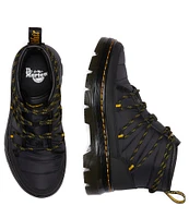 Dr. Martens Women's Combs Padded Quilted Fabric Platform Winter Booties