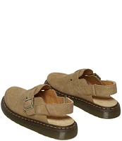 Dr. Martens Women's Jorge II Suede Clogs