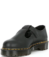 Dr. Martens Women's Polley Heart Leather Platform Mary Jane Oxfords