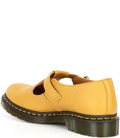 Dr. Martens Women's Polley Leather Platform Mary Jane Oxfords