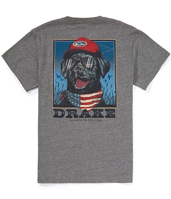 Drake Clothing Co. Americana Bandana Lab Short Sleeve T-Shirt