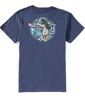 Drake Clothing Co. Circle Mallard Short Sleeve T-Shirt