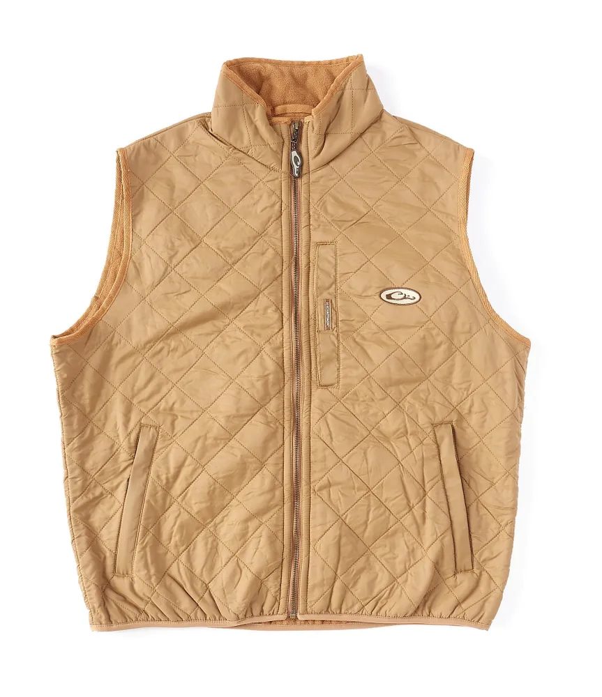 Drake Clothing Co. Delta Quilted Stand Collar Vest