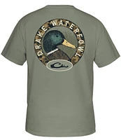 Drake Clothing Co. Mallard Circle Short Sleeve Pocket T-Shirt