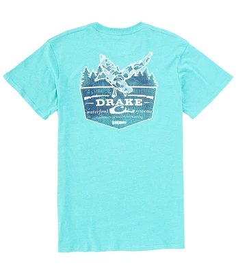 Drake Clothing Co. Old School In Flight Pocket T-Shirt