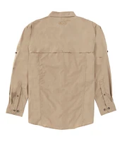 Drake Clothing Co. Performance Stretch Wingshooter's Trey Long Sleeve Woven Shirt