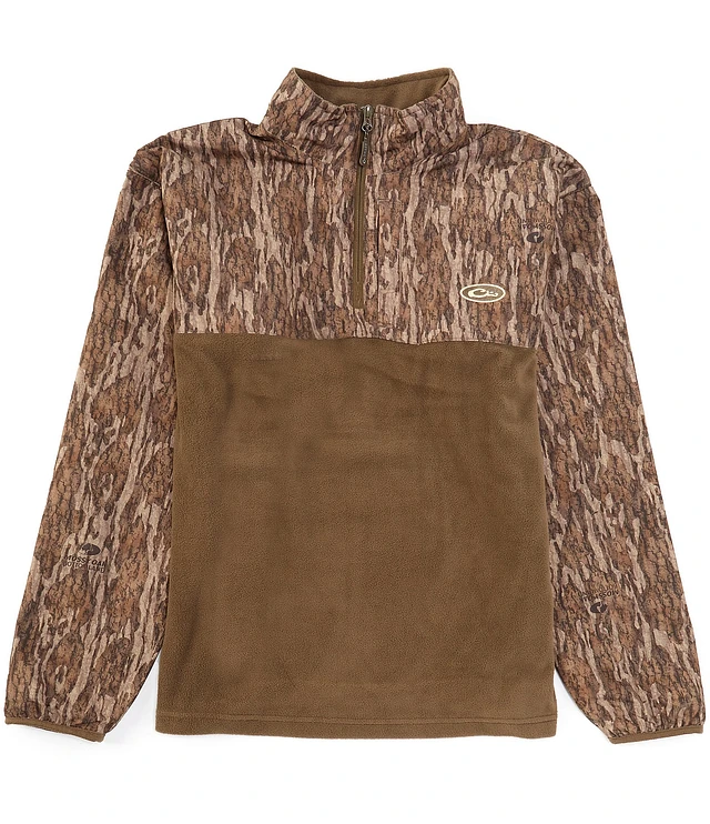 Drake Jacket Drake Waterfowl Camo MST G-Flex Eqwader 1/4 Zip