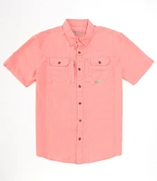 Drake Clothing Co. Short Sleeve Wingshooter Trey Woven Shirt